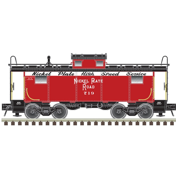 Atlas Master 20007015 HO Scale NE-6 Caboose Nickel Plate Road NKP 760