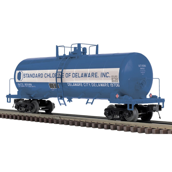 Atlas O Premier 3003037 O Scale Modern Tank Car Standard Chlorine of Delaware GATX #s Vary