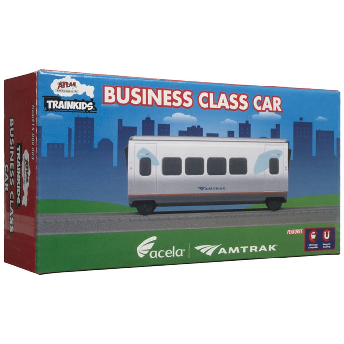 Atlas Trainkids 15000003 Passenger Car Add-On Amtrak Acela Business Class Car