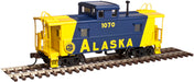 Atlas Trainman 20003671 HO Scale Center Cupola Steel Caboose Alaska Railroad ARR 1070 - NOS