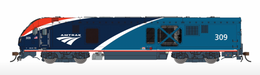 Bachmann 69053 N Scale Siemens ALC-42 Charger Amtrak Phase VII 309 DCC WOWSound