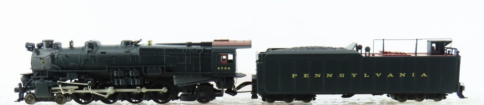 BLI 005 HO Scale M1a 4-8-2 Steam Loco PRR 6766 with DCC QSI Sound - NOS