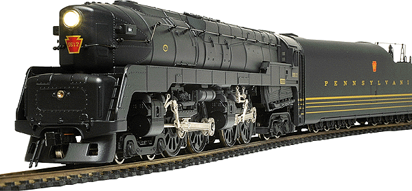 BLI 016 HO Scale T1 4 4 4 4 Steam Loco PRR 5517 with DCC QSI Sound USED