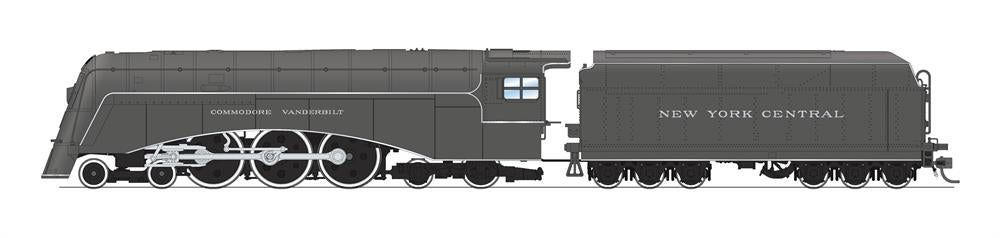 BLI 2841 HO Scale 4-6-4 New York Central Commodore Vanderbilt Hudson (Disk Drivers) NYC 5344