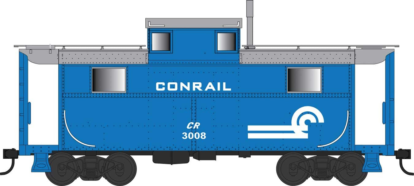 Bowser 42548 HO Scale PRR N5 Caboose Cabin Conrail MOW CR 30008 