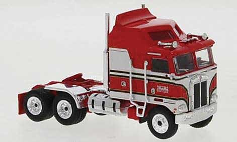 Brekina 85729MCW HO Scale Kenworth K100 Sleeper Cab Semi Tractor BJ & the Bear