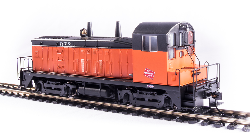 Broadway Limited Imports 6728 HO Scale EMD NW2 Milwaukee Road MILW 665 Paragon4