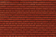 Chooch 8623 HO Scale Flexible Dark Red Medium Brick Wall Sheet 2 Pack