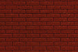 Chooch 8669 HO Scale Flexible Dark Red Medium Brick Pavers Sheet 2 Pack