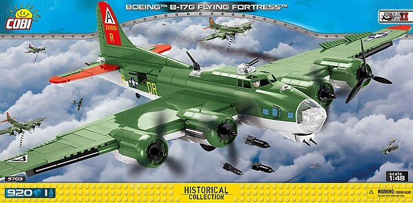 COBI 5703 1/48 WWII Boeing B-17G Flying Fortress (920 Pieces) - NOS