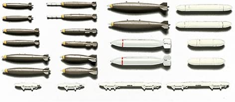 Hasegawa 35001 1/72 Weapons I - US Bombs & Rocket Launchers - NOS