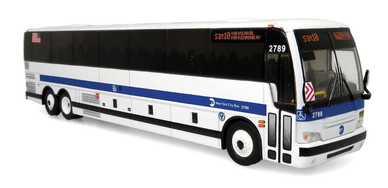 Iconic Replica 870403 HO Scale Prevost X345 Motorcoach Bus New York MTA Express