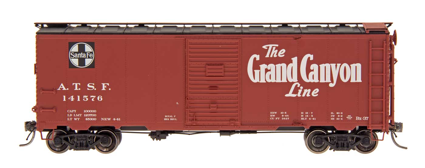 Intermountain 45832 HO Scale 40' Modified AAR Boxcar Santa Fe "Grand Canyon" ATSF