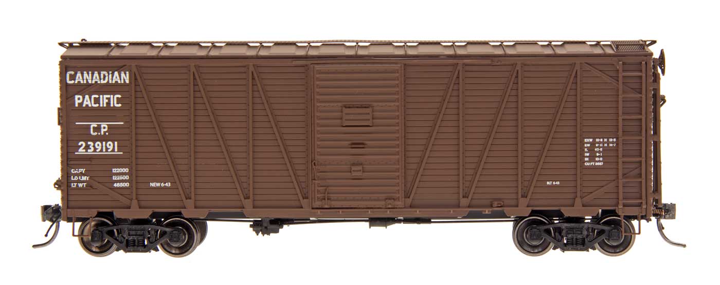 Intermountain 46075 HO Scale 40' WWII War Emergency Boxcar Canadian Pacific  CP