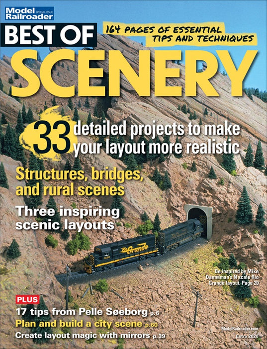 Kalmbach Model Railroader Magazine Best Of Scenery 2020