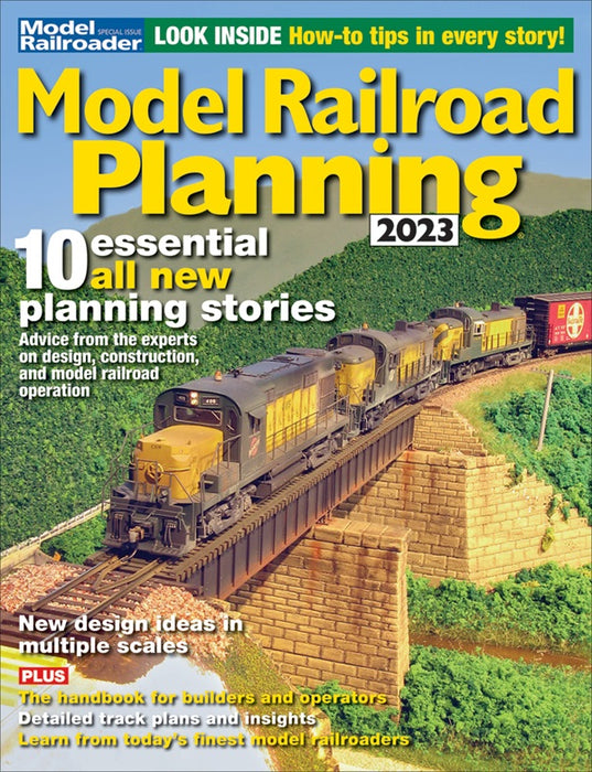 Kalmbach Model Railroader Magazine How To Model Locomotives Winter 2023