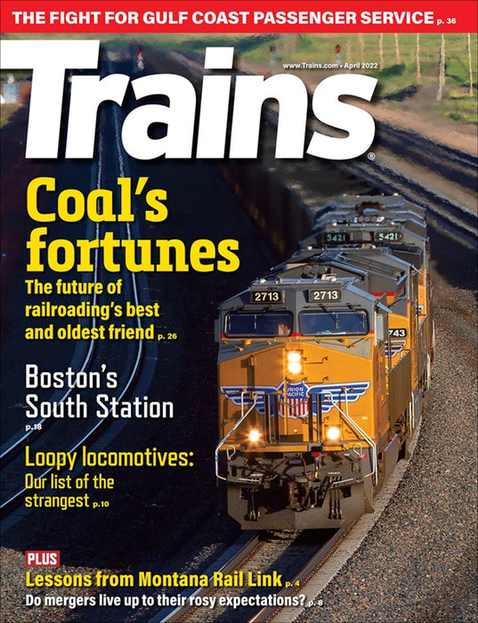 Kalmbach Trains Magazine April 2022