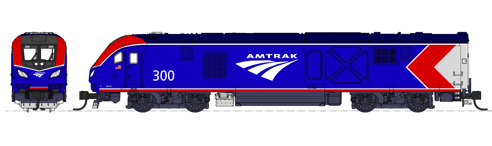 Kato amtrak hot sale n scale