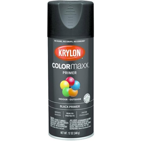 Krylon 5581 12oz All Purpose Black Primer Spray Paint