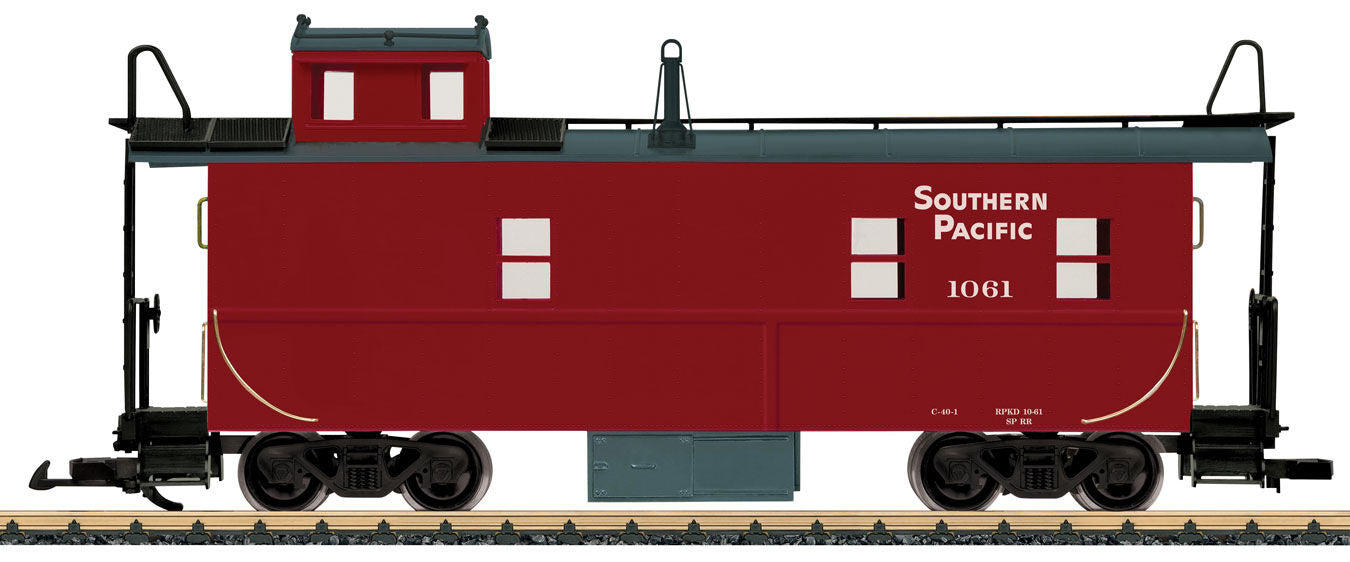 LGB 42793 G Gauge Red Caboose Undecorated with Decal Lettering for 5 Railroads