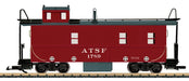 LGB 42793 G Gauge Red Caboose Undecorated with Decal Lettering for 5 Railroads