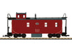 LGB 42793 G Gauge Red Caboose Undecorated with Decal Lettering for 5 Railroads