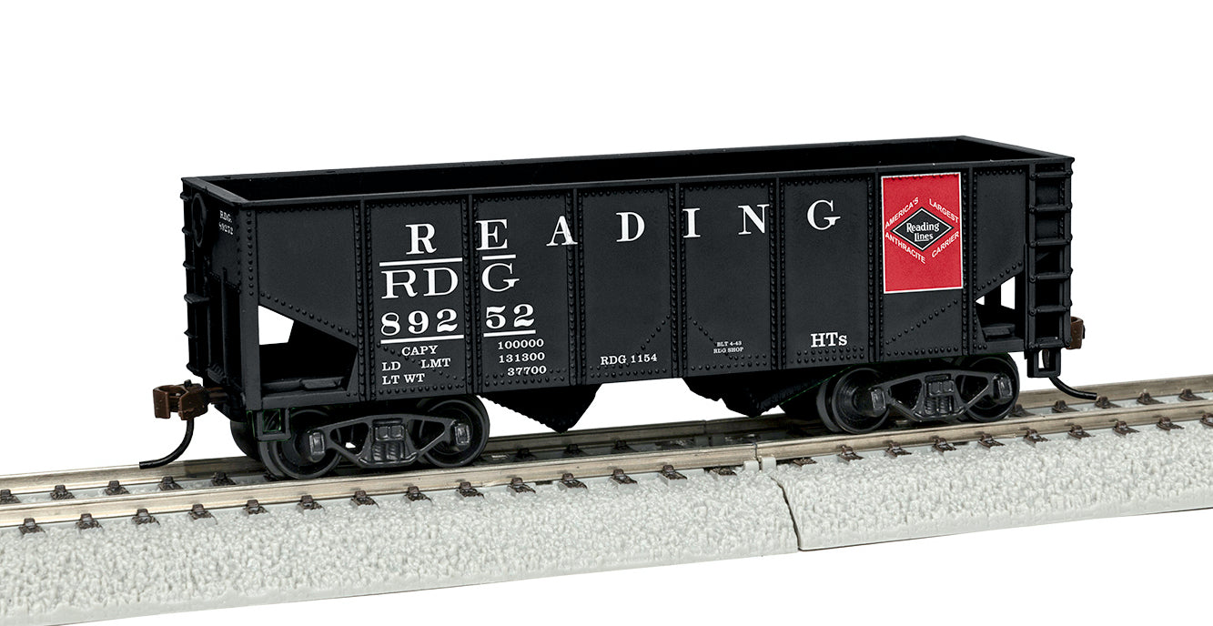 Lionel 1954050 HO Scale 2-Bay Open Hopper Reading RDG 89252