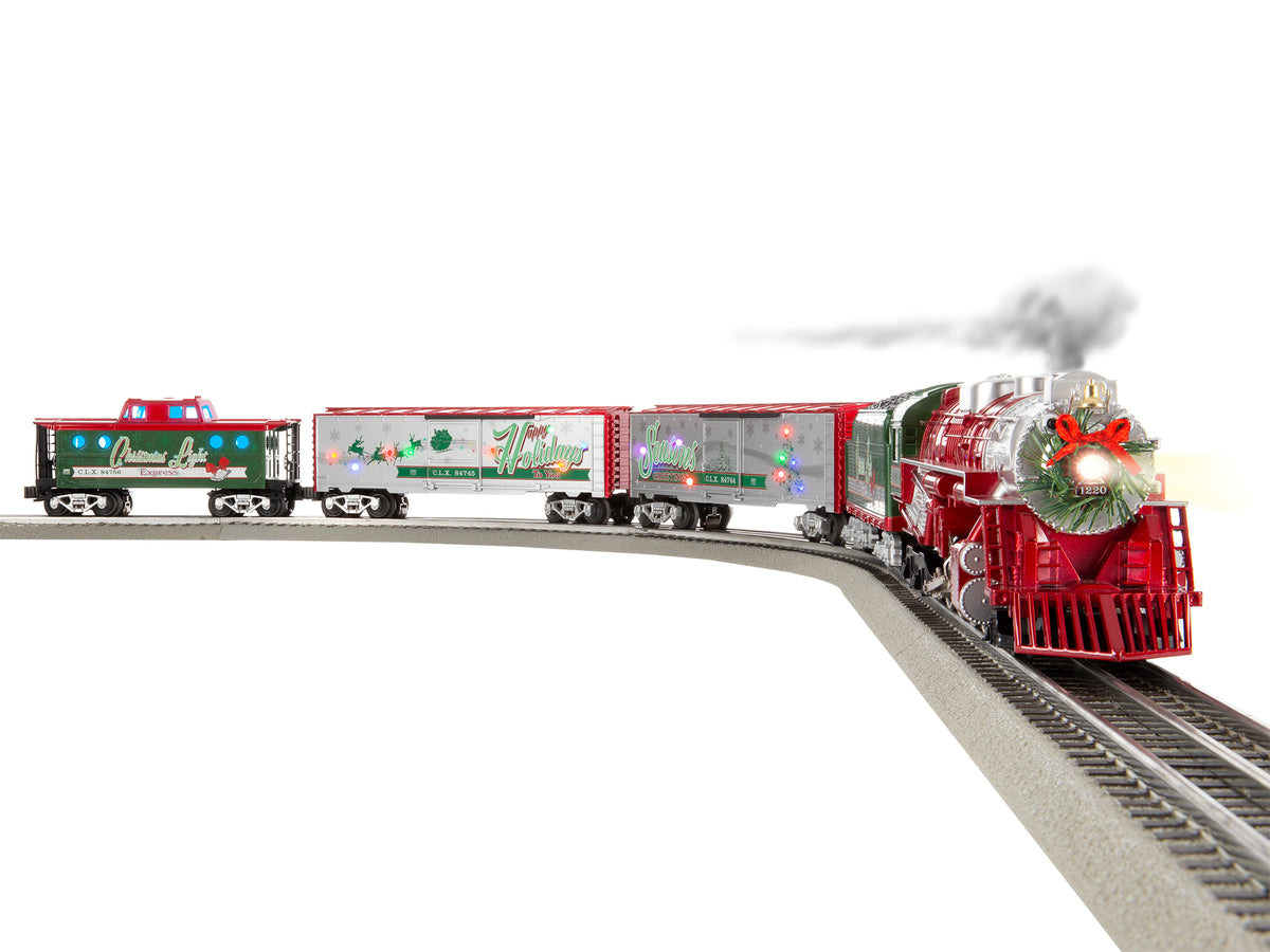 Lionel 2123100 O Gauge Christmas Light Express Train Set with Bluetoot ...