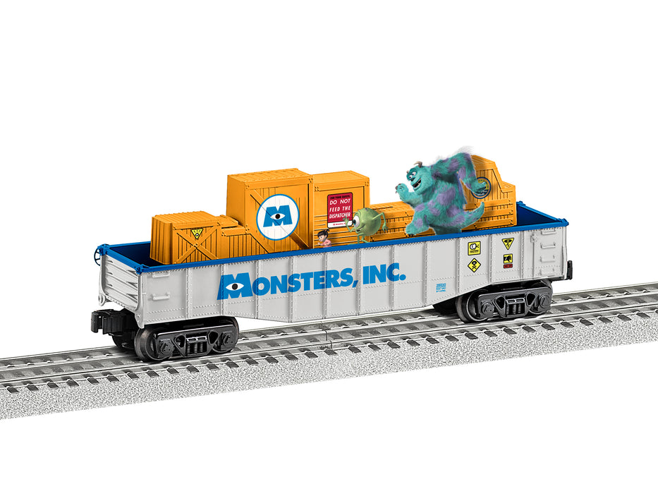 Lionel 2128030 O Gauge Pixar Monster Inc Chasing Gondola