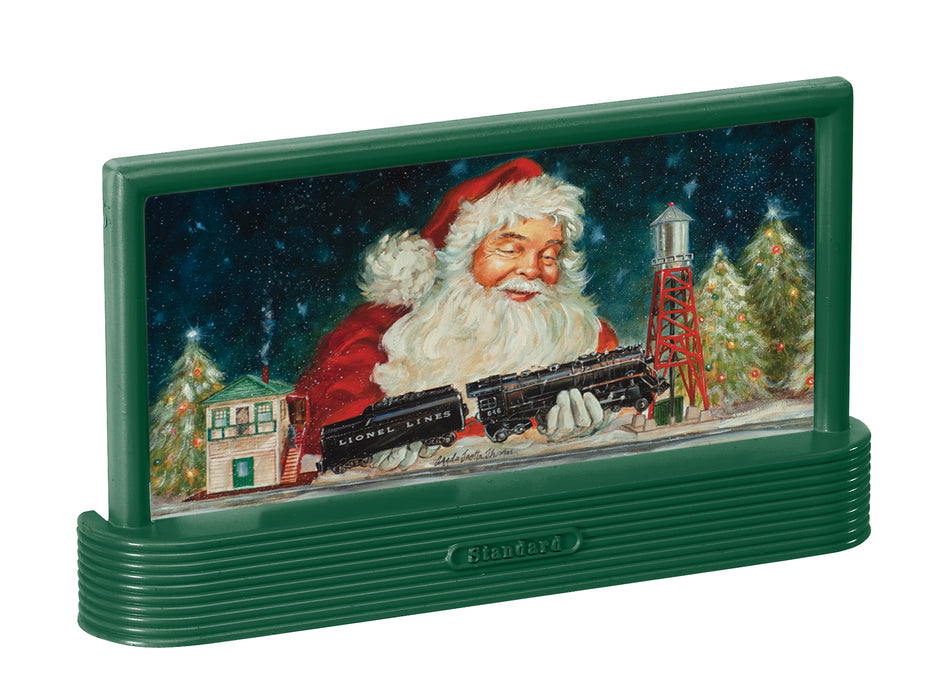 Lionel 2230150 O Gauge Angela Trotta Thomas Christmas Billboard Set