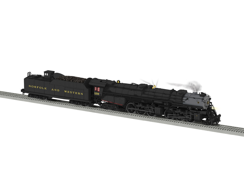 Lionel 2231490 O Scale Vision Line Norfolk Western Class A 2-6-6-4 N&W 1210 (WWII) BTO