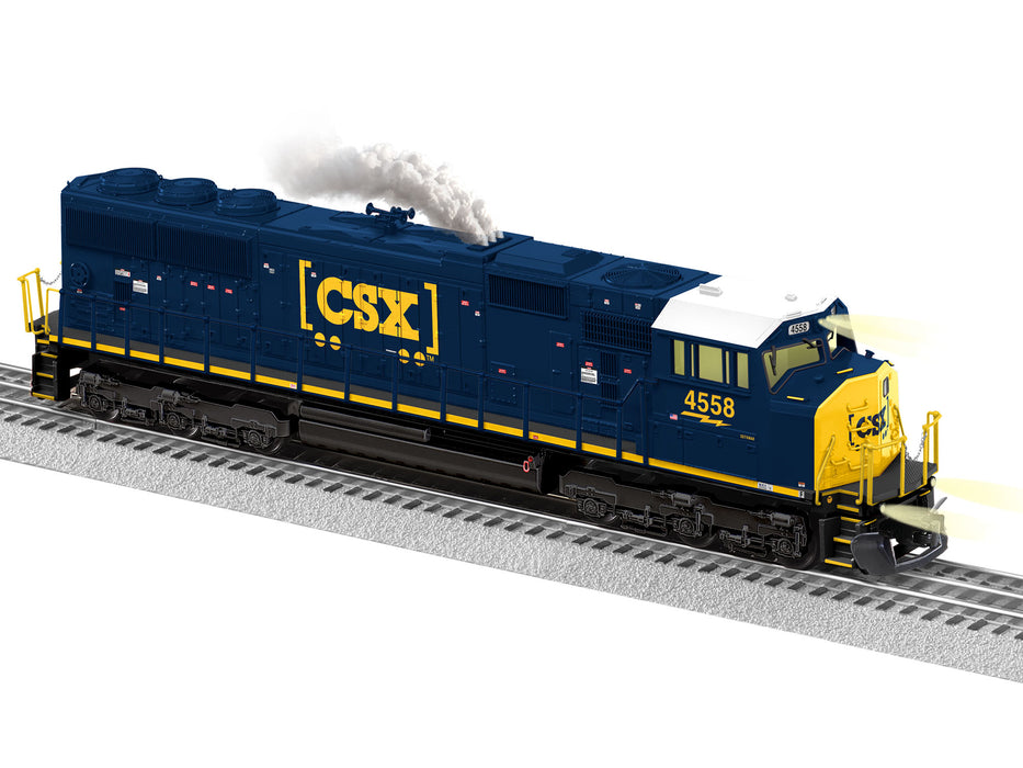 Lionel 2233058 O Scale EMD SD70MAC "Railsounds with Superbase" CSX 4558 (BTO)