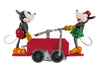 Lionel 2335190 O Gauge Mickey Mouse and Minnie Mouse Handcar - Red