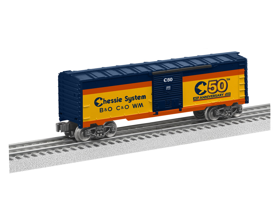 Lionel 2338060 O Gauge Chessie System 50th Anniversary Boxcar