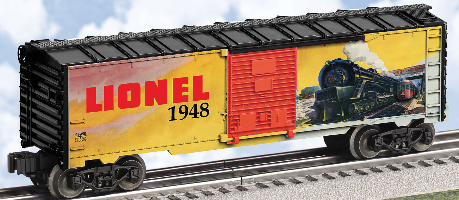 Lionel 6-29950 O Gauge 1948 Lionel Art Boxcar - NOS