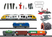 Marklin My World 29343 HO Scale Passenger & Freight Train Starter Set (Battery Powered)