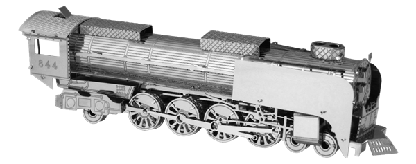 Metal Earth MMS033 Steam Locomotive 64 Piece Metal Model Kit