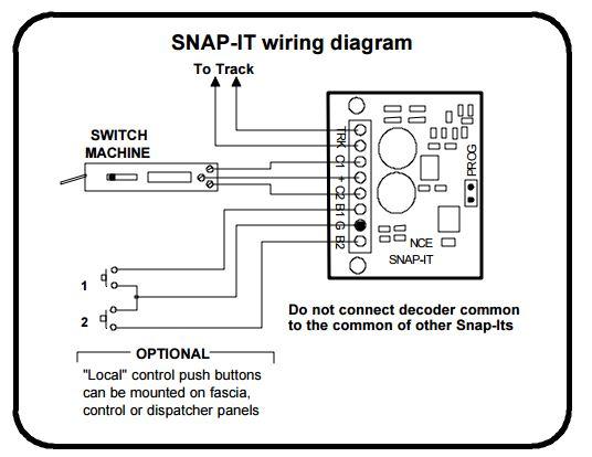 NCE 5240115 Snap-It for Twin Coil Switch Machines [Accessory DCC Decoder]