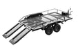 Racers Edge PRO1500 1/10 Scale Full Metal Trailer with LED Lights