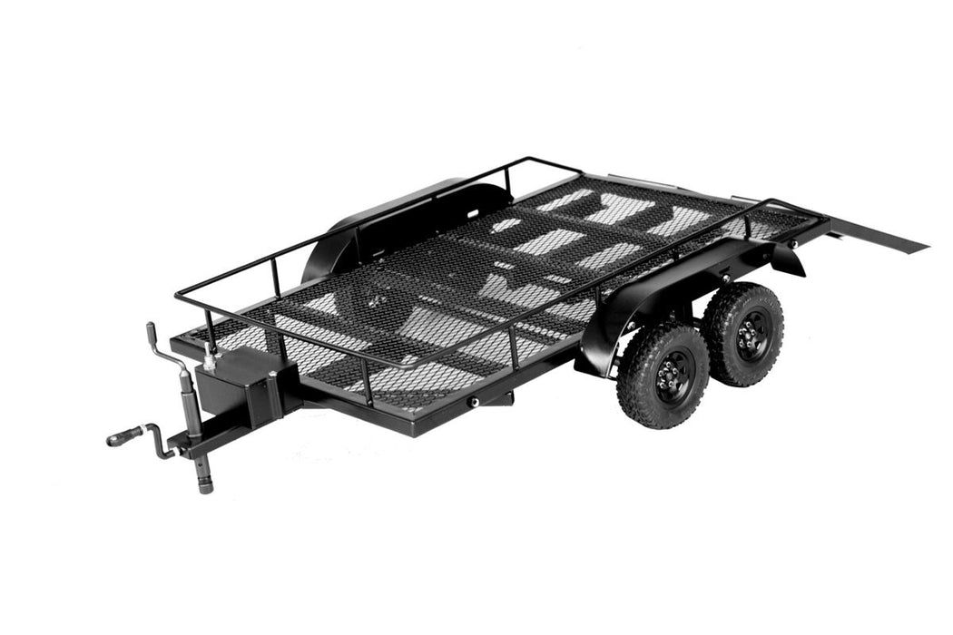 Racers Edge PRO1500 1/10 Scale Full Metal Trailer with LED Lights