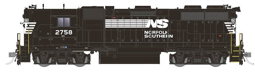 Rapido 038518 HO Scale EMD GP38 High Hood Diesel Norfolk Southern NS 2768 DCC Sound