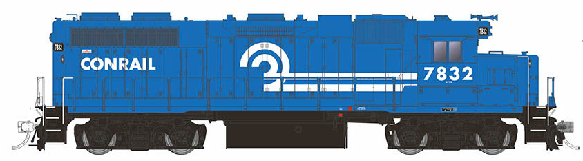 Rapido 038525 HO Scale EMD GP38 Diesel Conrail CR 7832 DCC Sound