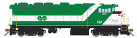 Rapido 19501 HO Scale EMD F59PH GO Transit 520 with DCC and Sound