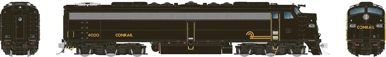 Rapido 28807 HO Scale EMD E8A with HEP Conrail OCS CR 4020 with DCC and Sound