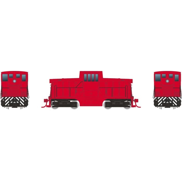 Rapido 48033 HO Scale GE 44 Tonner Phase Ic Unlettered "Red"