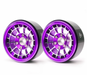 Treal Hobby (X0033DMQIL) Purple Aluminum 1.9" Beadlock Wheels Type A (1 Pair)