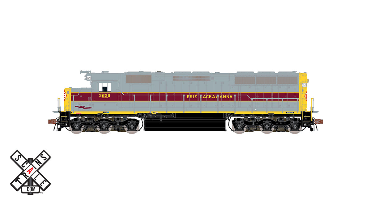 ScaleTrains 32906 HO Scale EMD SD45 Erie Lackawanna EL 3628 DCC Sound