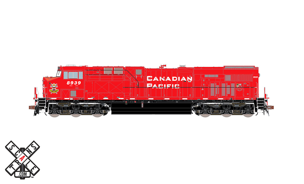 ScaleTrains 33065 Rivet HO Scale GE ES44AC DRF-44 GEVo Canadian Pacific " Strahconas" CP 8939 DCC