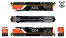 ScaleTrains 33454 Rivet HO Scale GE Dash 9 (C44-9W) Canadian National IC/CN 2700 DCC and LokSound