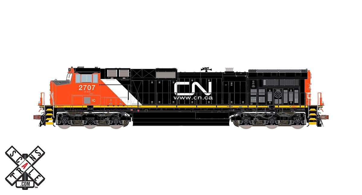 ScaleTrains 33456 Rivet HO Scale GE Dash 9 (C44-9W) Canadian